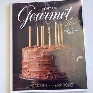 Hardcover book "The Best of Gourmet - 20th Anniversary Edition."